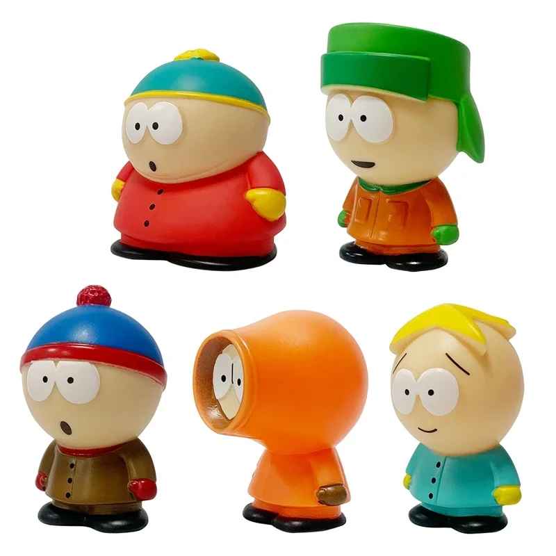 South Park Action Figure Set (5 Pieces) – Collectible Cartoon Figures for Fans & Collectors