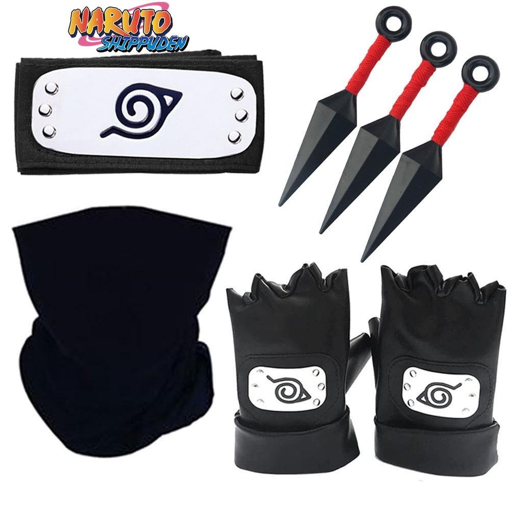 Naruto Cosplay Accessories Kakashi Hatake 5pcs Set