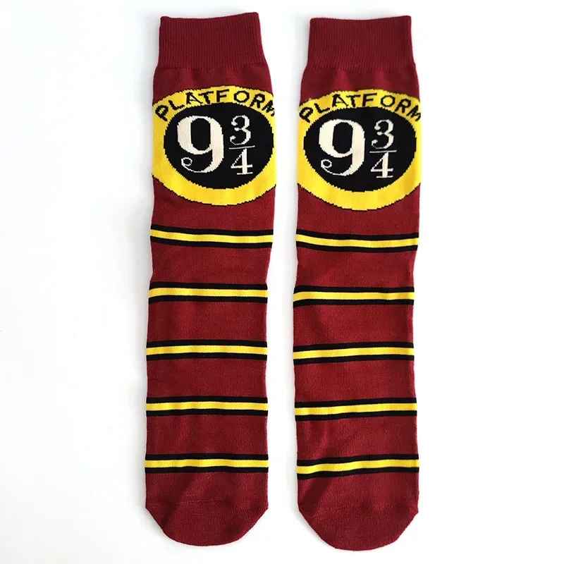 Harry Potter Socks Collection | Marauder's Map, Hogwarts, & Platform 9 ¾ Crew Socks | Geekzillaa