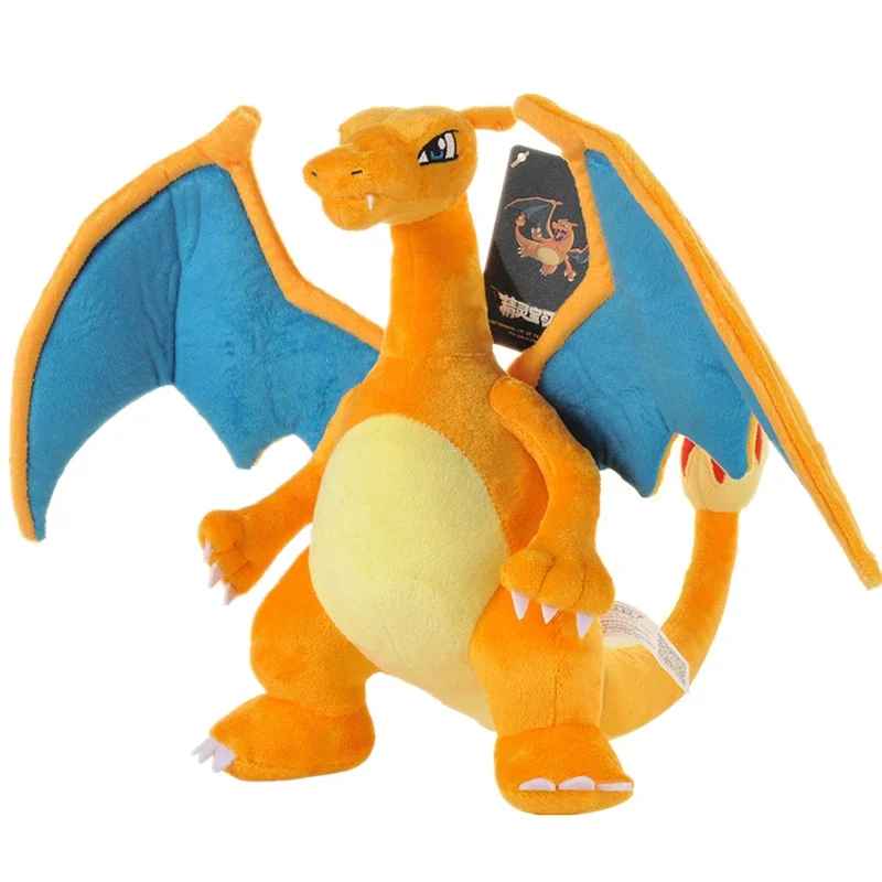 Anime Pokémon Kawaii Plush Doll – Pikachu & Charizard Plush Toy Throw Pillow