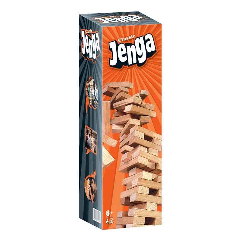 Jenga Game – Original Premium Wooden Stacking Puzzle