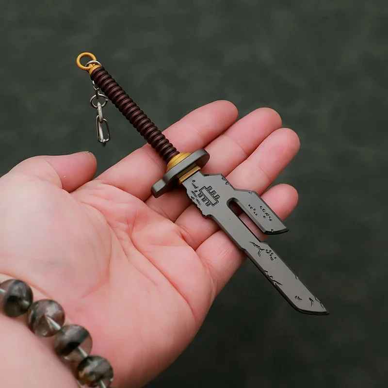 16cm Jujutsu Kaisen Weapon Fushiguro Toji Lance Special Charm Anime Peripheral Metal Weapon Model Samurai Sword Gifts