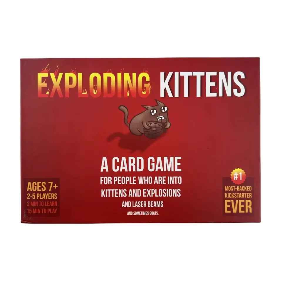 Zombie Kittens Card Game – Fun Family Card Game for Kids, Teens & Adults (2–5 Players)
