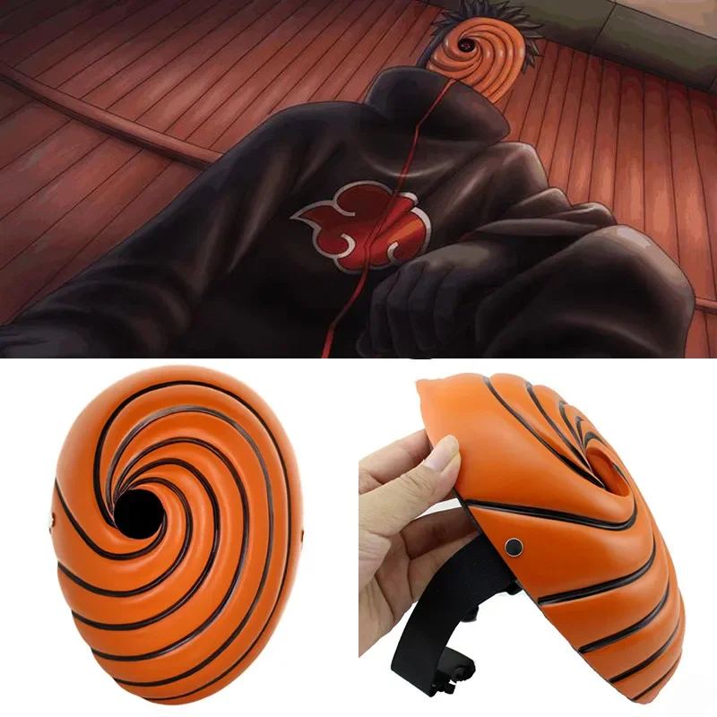 Tobi Obito Akatsuki Ninja Madara Masquerade Resin Party Mask