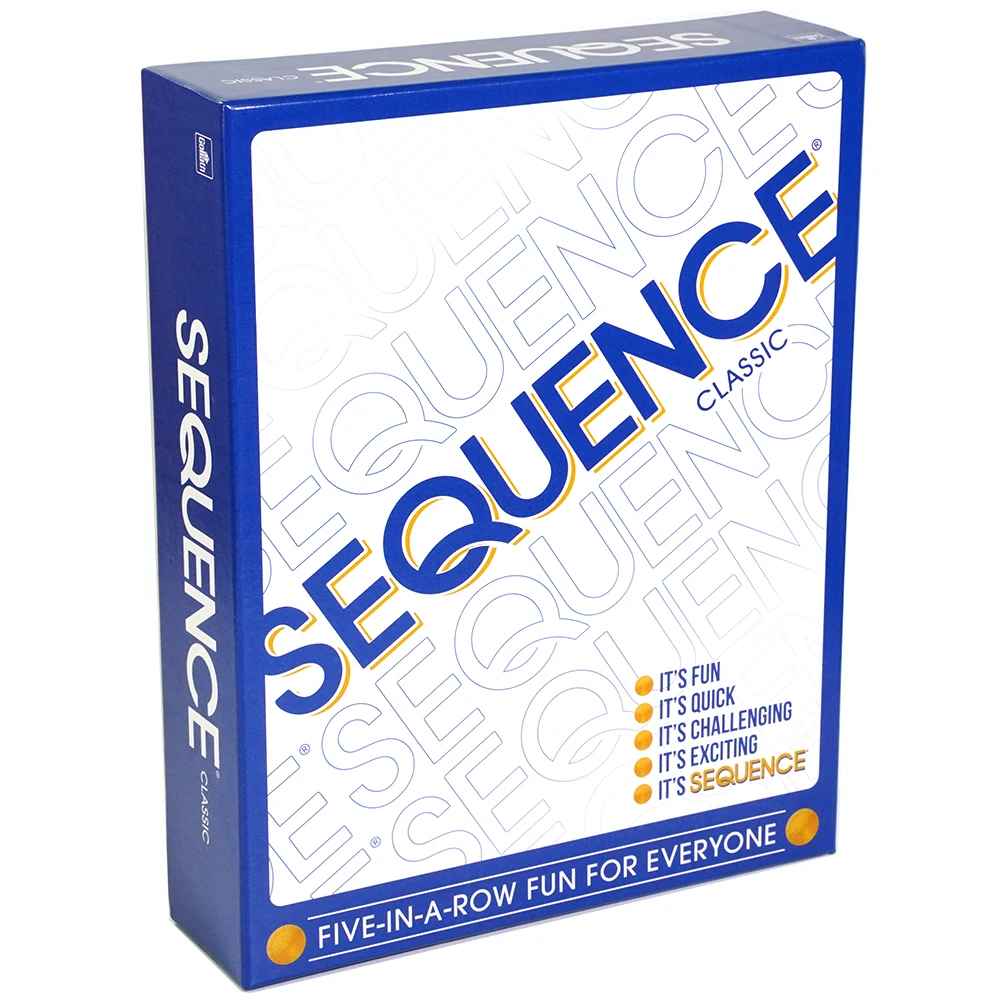 SEQUENCE Board Game – Original Game with Folding Board