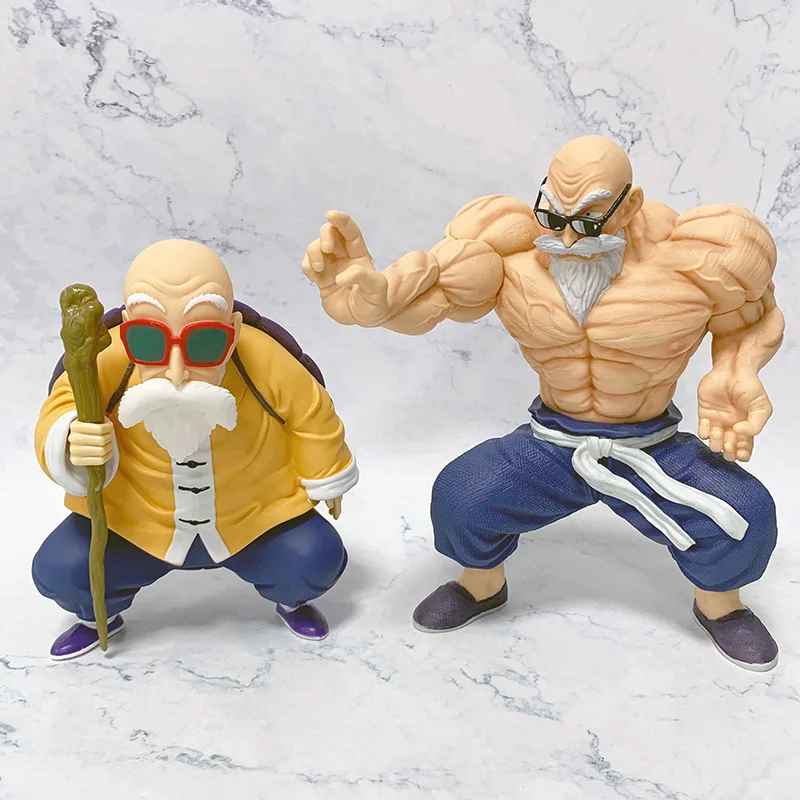 Master Roshi Figure | Standard & Muscle Form DBZ Collectible Dragon Ball Z Kame-Sennin Statue | Geekzillaa