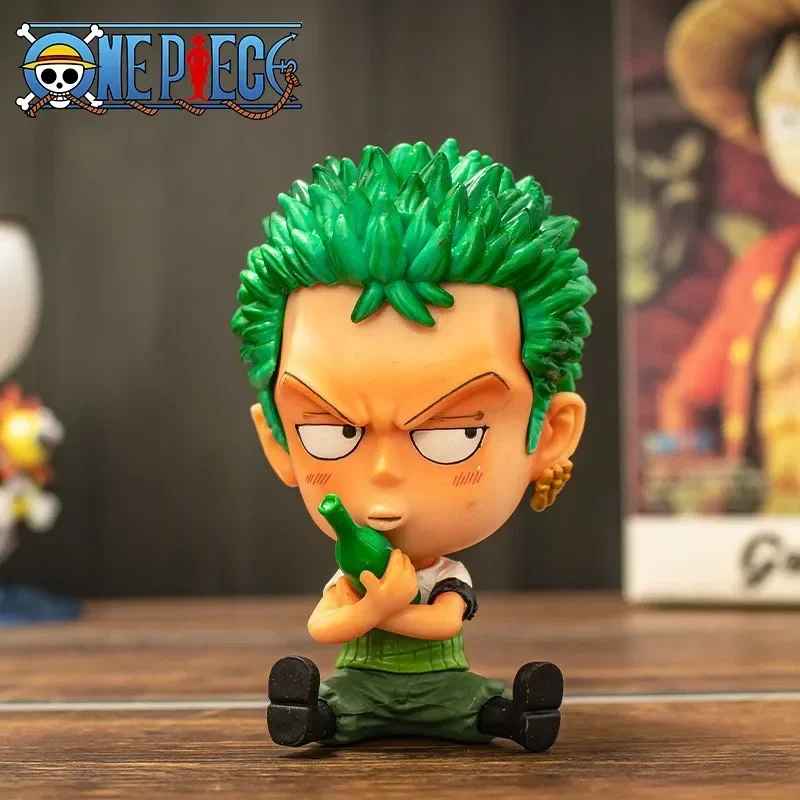 🏴☠️ One Piece Chibi Figure Set – Doflamingo & Luffy