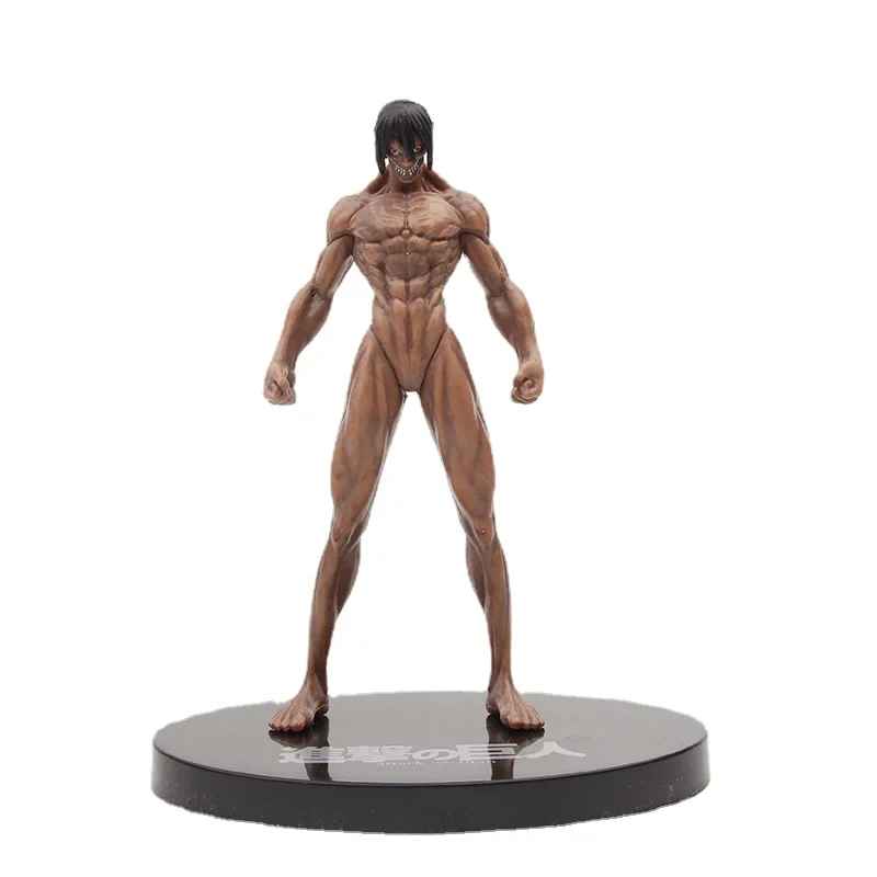 Anime Attack on Titan Final Season Figurine Eren Jaeger Giant Stance Anime Figure Collection Model