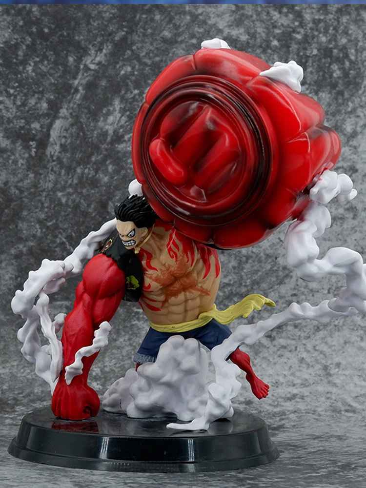 One Piece Figure Wano Gear 4 Luffy 2 Head Pieces