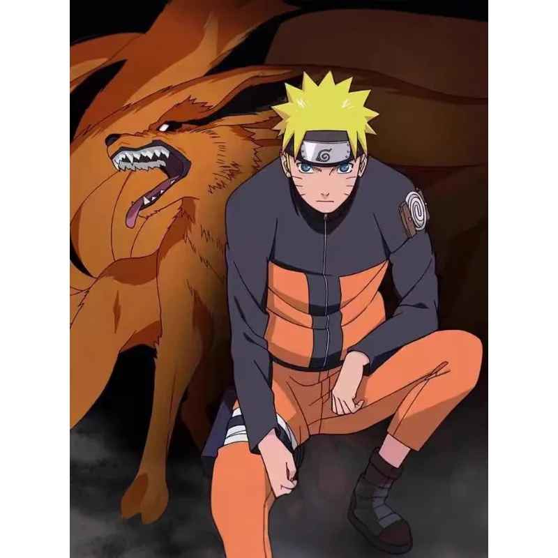 Naruto Uzumaki Cosplay Costume – Shippuden Ninja Outfit