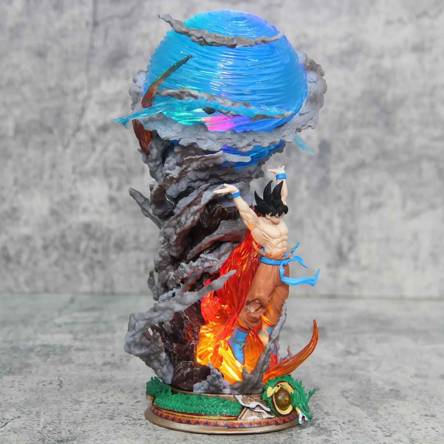 Goku Spirit Bomb Figure – Dragon Ball Z Energy Blast Collectible Statue