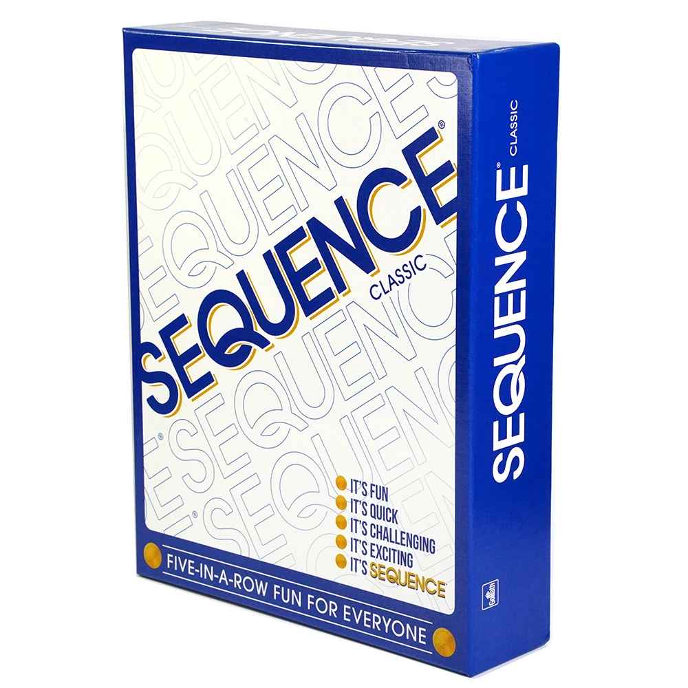SEQUENCE Board Game – Original Game with Folding Board
