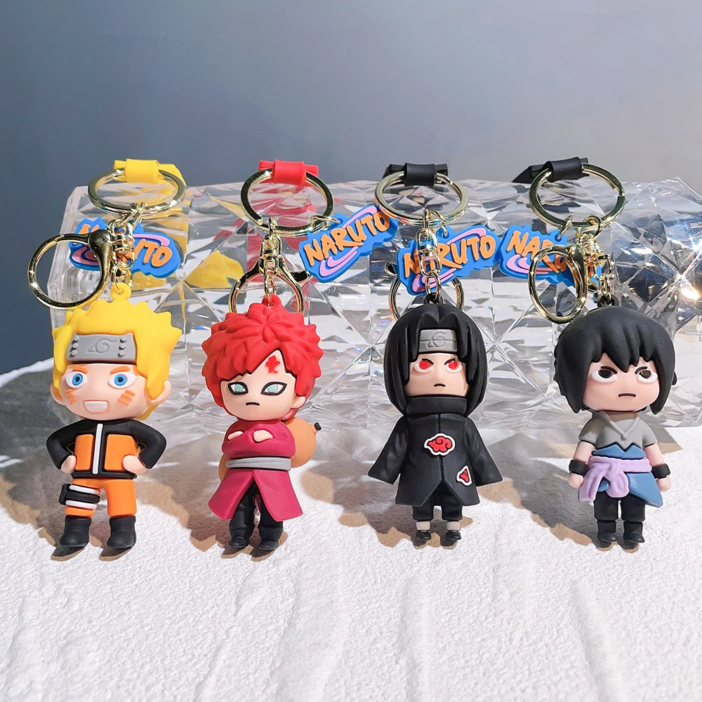 Hatake Kakashi Uzumaki Narutos Uchiha Sasuke Keychains