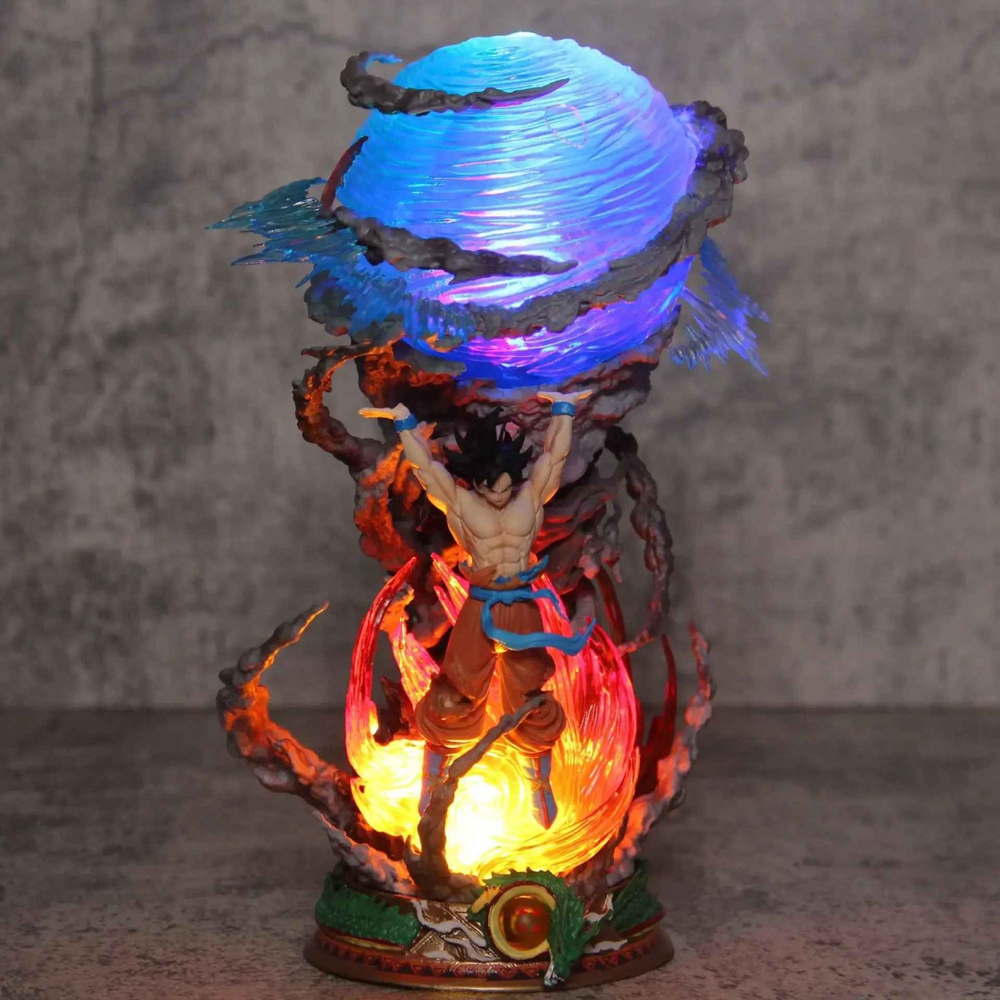 Goku Spirit Bomb Figure – Dragon Ball Z Energy Blast Collectible Statue