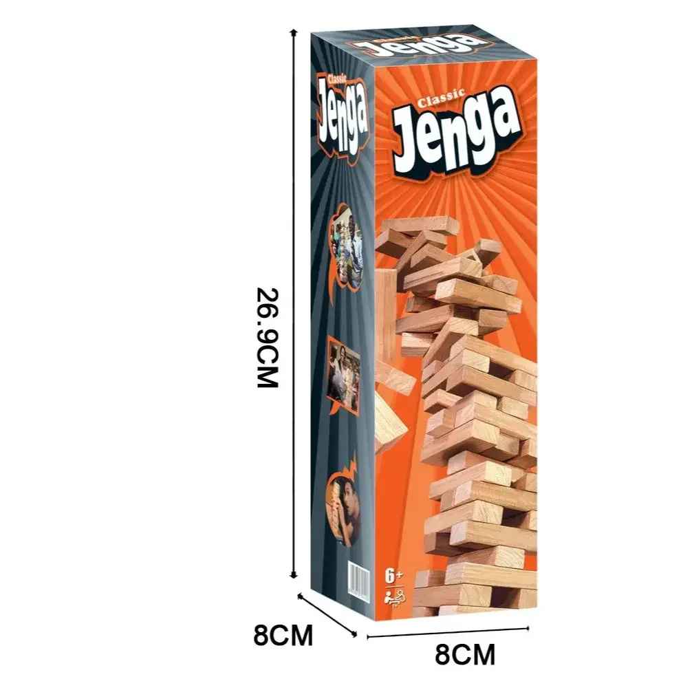 Jenga Game – Original Premium Wooden Stacking Puzzle