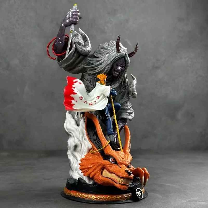 Naruto Minato vs Kurama Figure – Dynamic Battle Scene Collectible