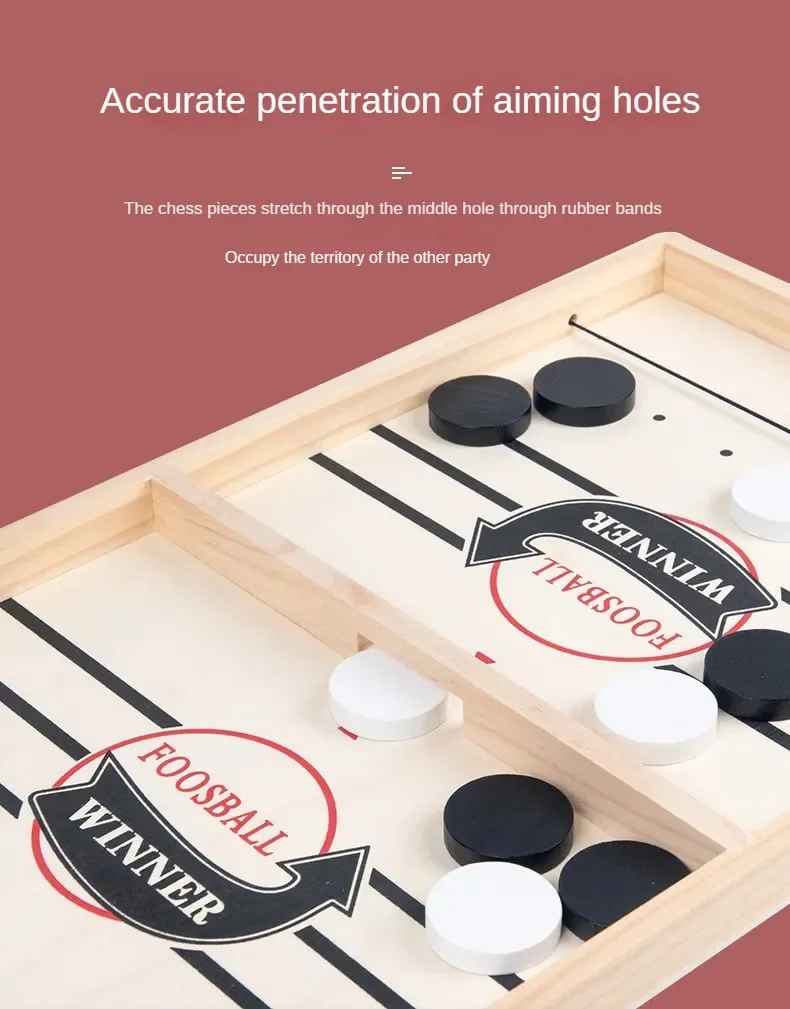 Foosball Winner Games Table – Multi-Game Interactive Toy for Kids & Adults