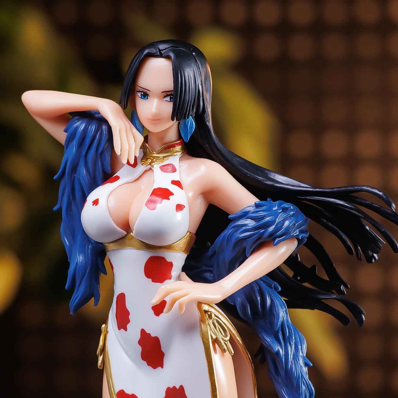 Boa Hancock Cheongsam Figure – One Piece Anime Collectible