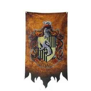 Harry Potter Banner – Hogwarts Flags (Gryffindor, Slytherin, Hufflepuff, Ravenclaw & School Crest | 75x125cm)