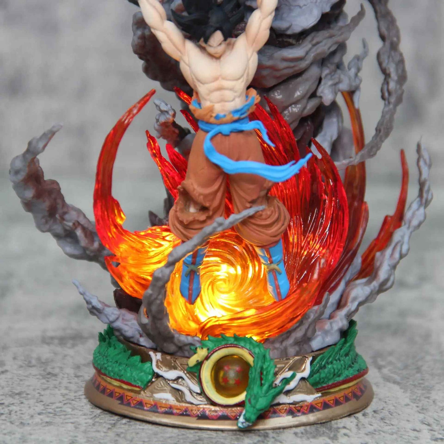 Goku Spirit Bomb Figure – Dragon Ball Z Energy Blast Collectible Statue