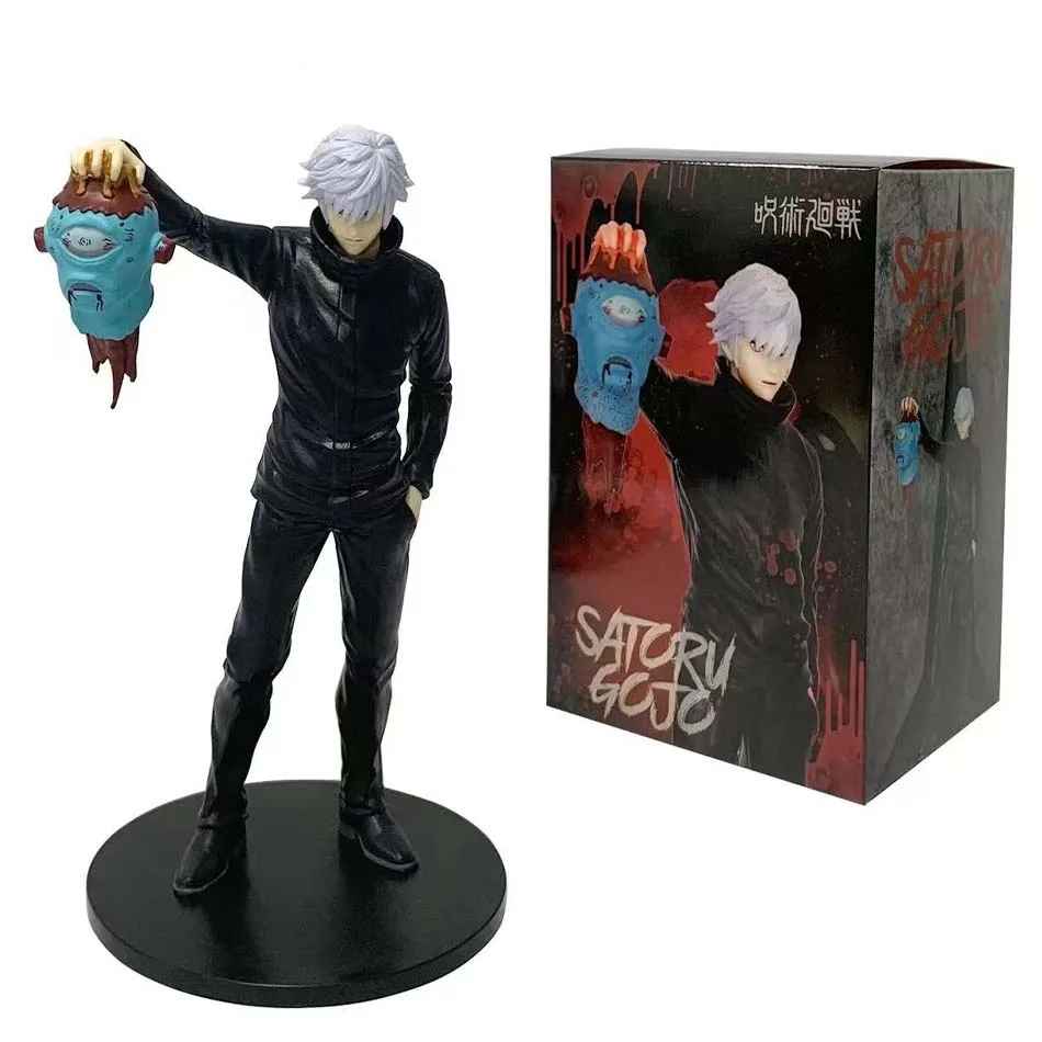 Gojo Satoru Figure – Jujutsu Kaisen Action Figure with Blue Cursed Technique Effect