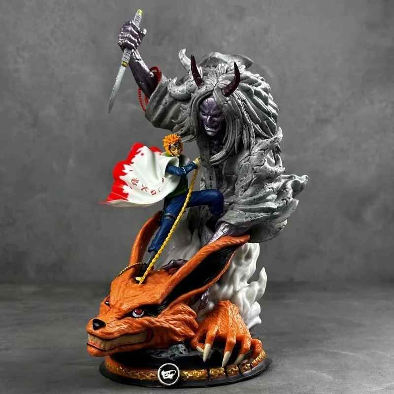 Naruto Minato vs Kurama Figure – Dynamic Battle Scene Collectible