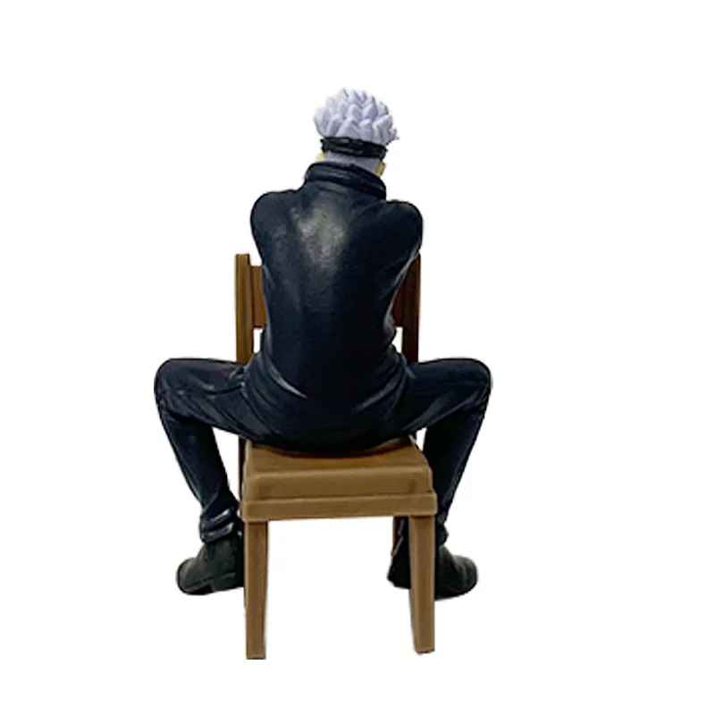11CM Gojo Satoru Anime Jujutsu Kaisen Figure – Rest Time Sitting Position with Stool | Action Figure Toy Gift