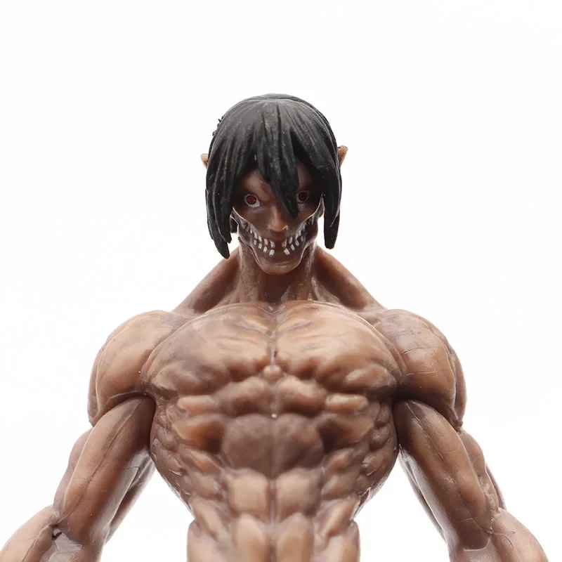 Anime Attack on Titan Final Season Figurine Eren Jaeger Giant Stance Anime Figure Collection Model