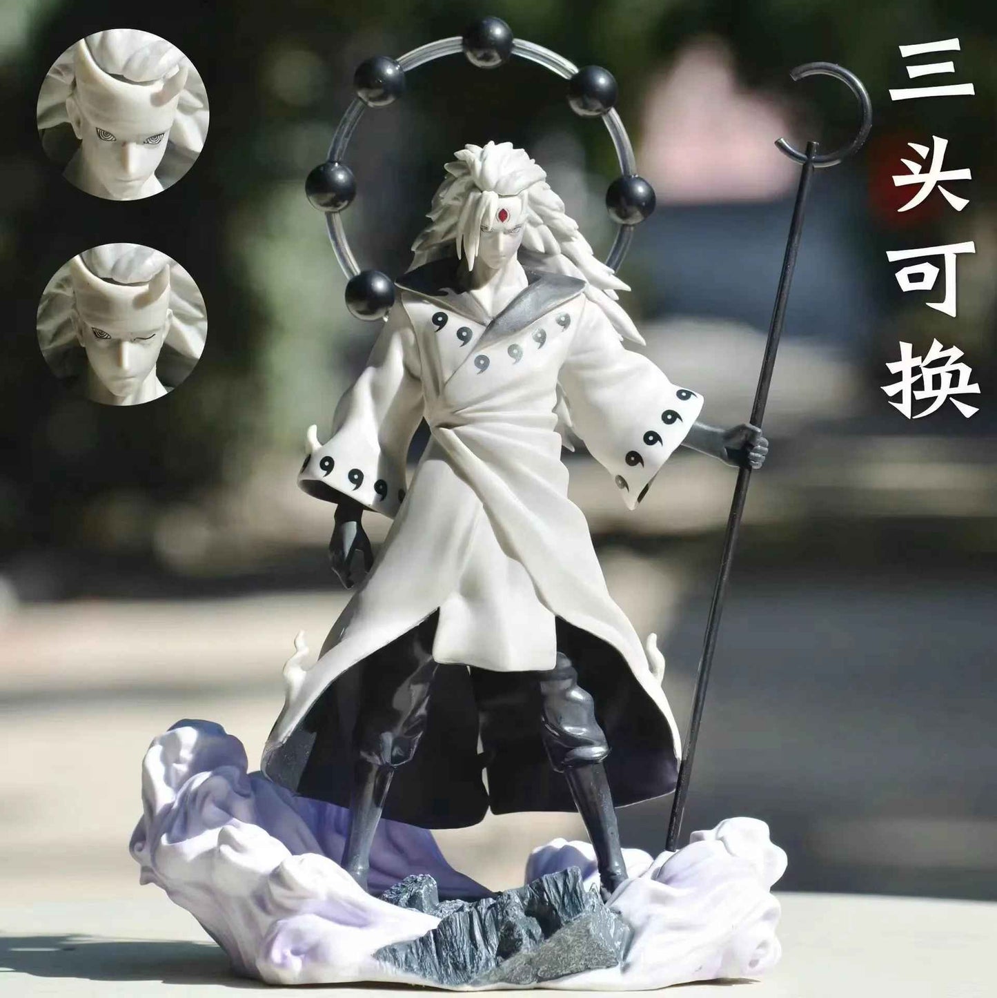 Madara Uchiha Jinchuriki Figure – Naruto Shippuden 28CM Anime Collectible