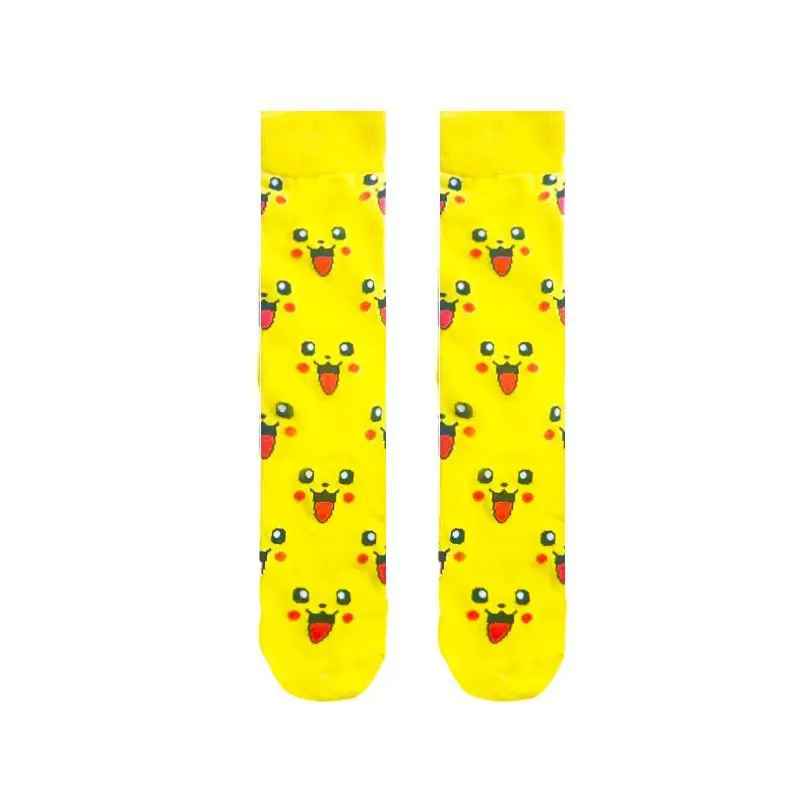 Pokémon Socks Collection | Pikachu & Poké Ball Pattern Anime Crew Socks Merch | Geekzillaa