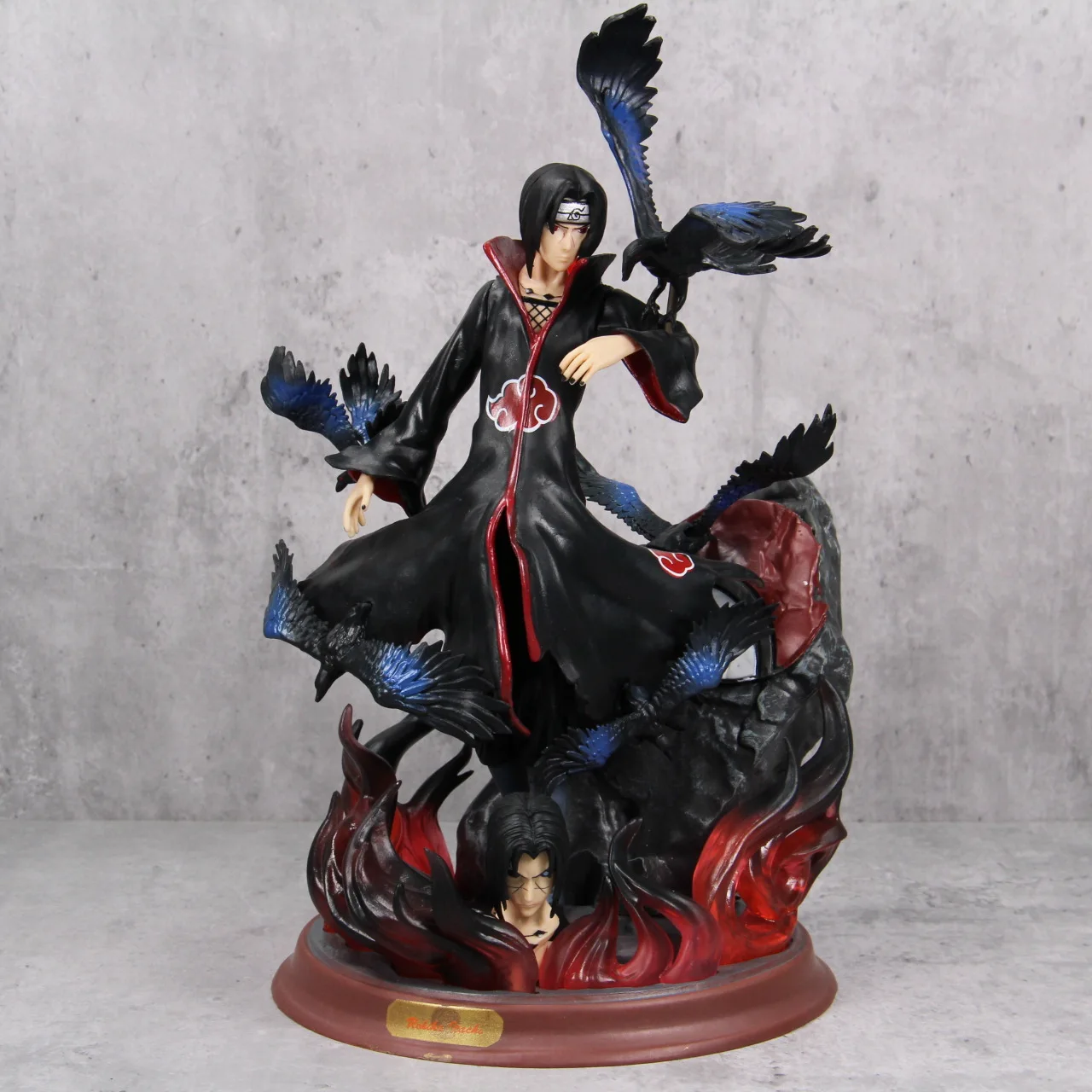 Akatsuki Uchiha Itachi Figure Statue Double Headed Collectible