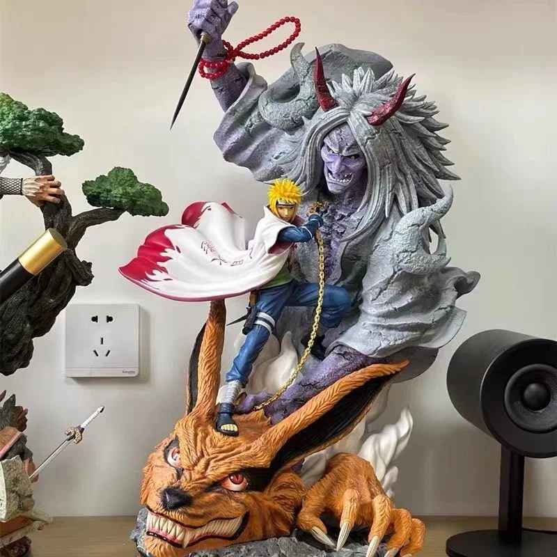 Naruto Minato vs Kurama Figure – Dynamic Battle Scene Collectible