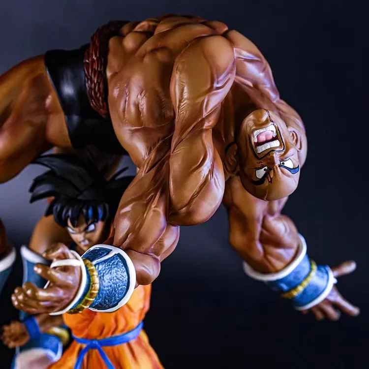 Dragon Ball Son Goku vs Nappa Figure – 23cm Anime Statue