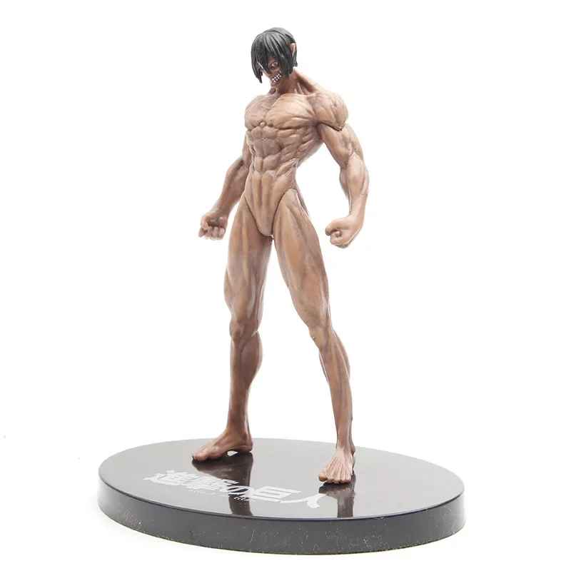 Anime Attack on Titan Final Season Figurine Eren Jaeger Giant Stance Anime Figure Collection Model