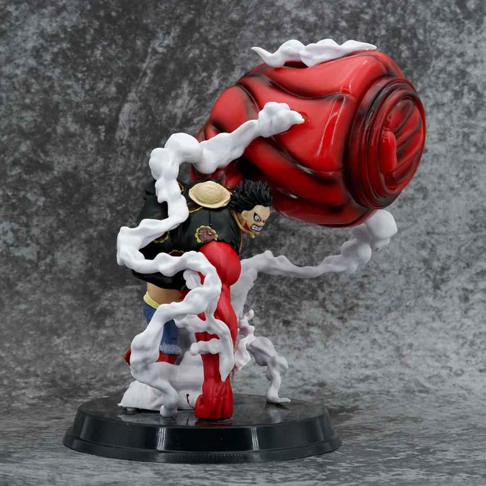 One Piece Figure Wano Gear 4 Luffy 2 Head Pieces