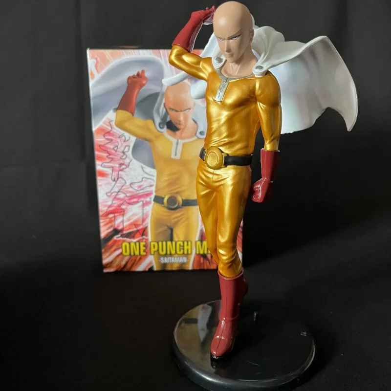 💥 Saitama “One Punch Man” Gold Edition Figure – Hero for Fun!