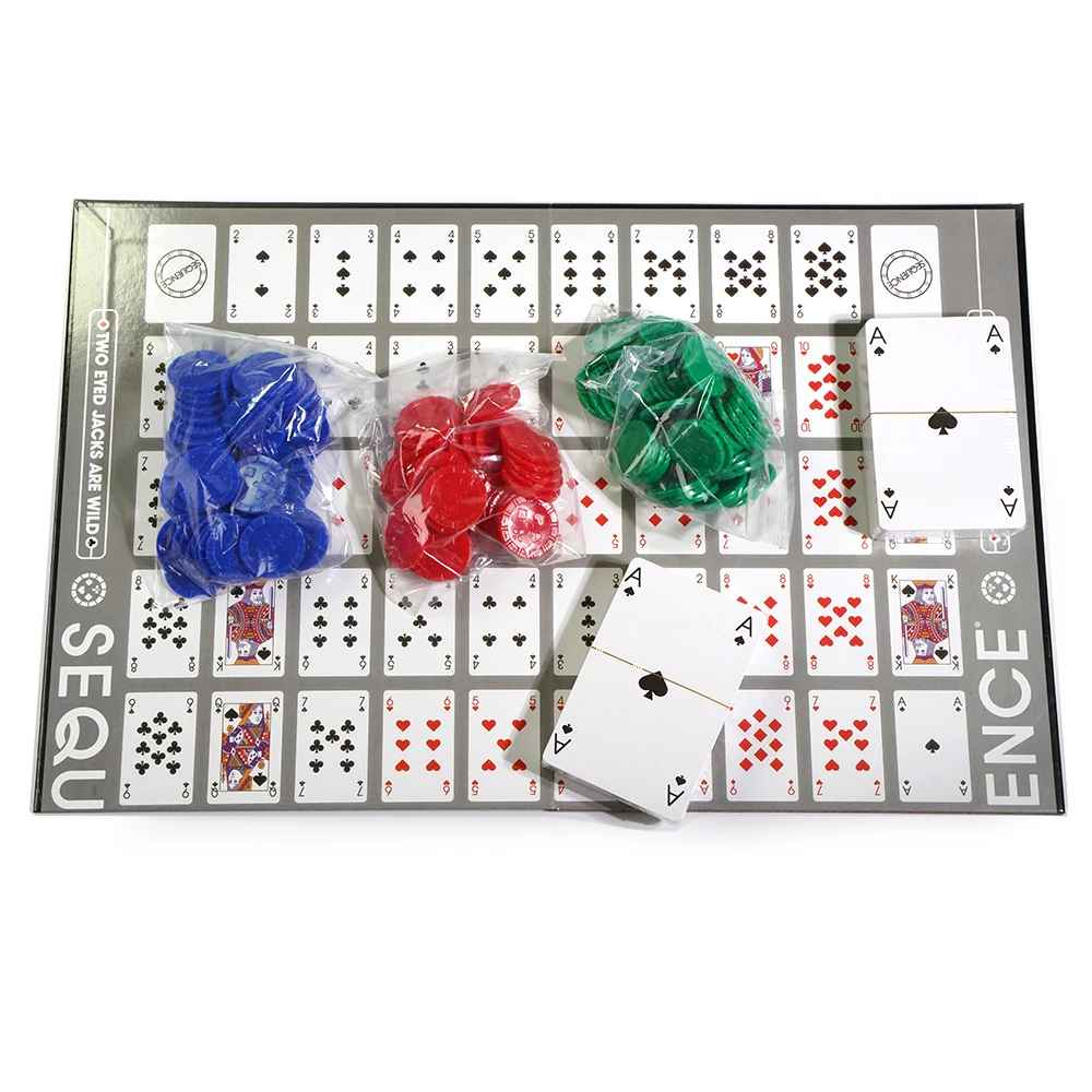 SEQUENCE Board Game – Original Game with Folding Board