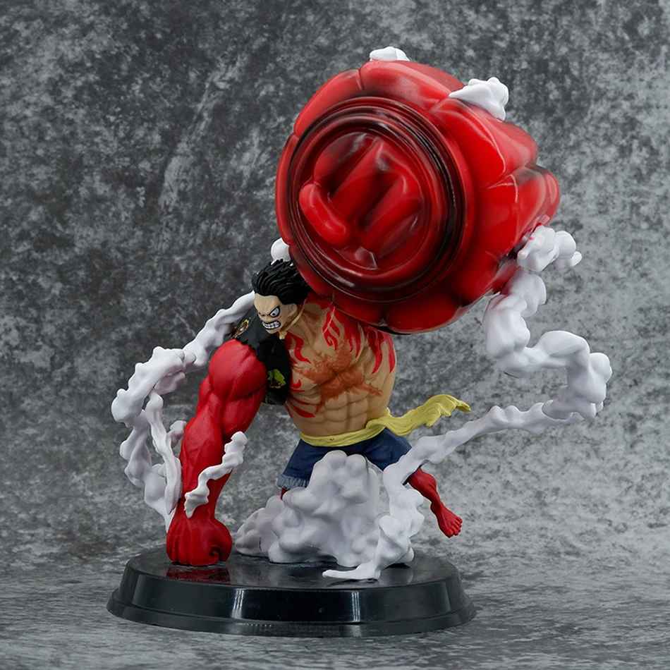 One Piece Figure Wano Gear 4 Luffy 2 Head Pieces