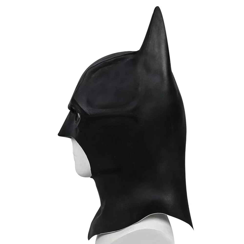 Batman 1989 Full Head Latex Mask – Cosplay Superhero Bruce Wayne Halloween Party Prop