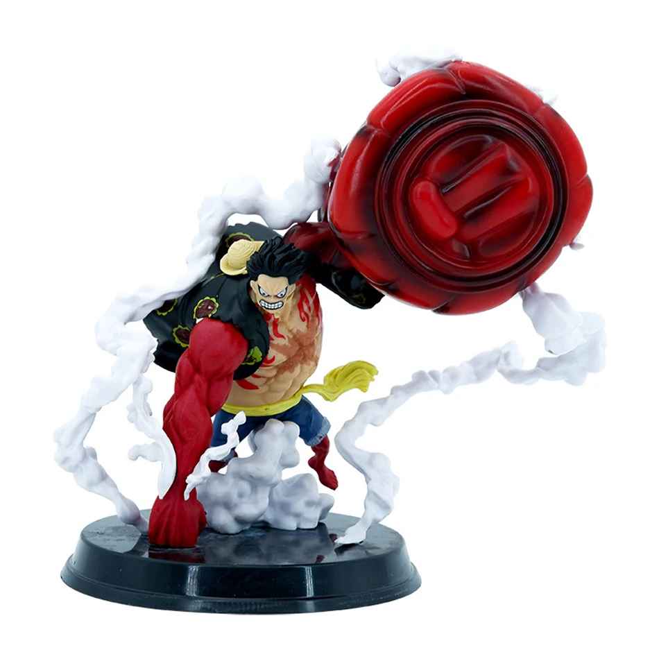 One Piece Figure Wano Gear 4 Luffy 2 Head Pieces