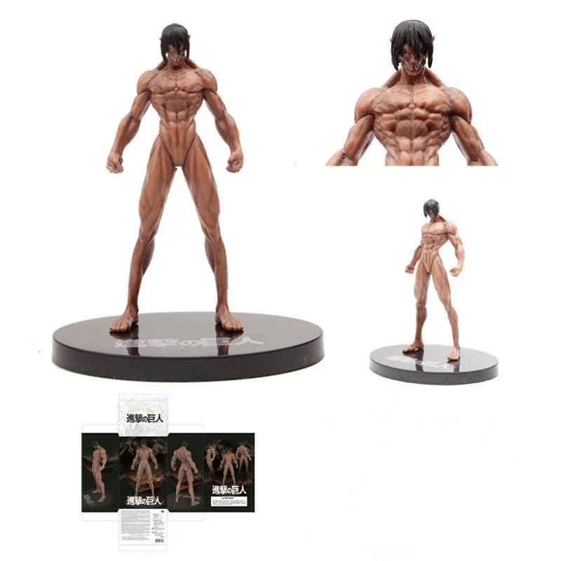 Anime Attack on Titan Final Season Figurine Eren Jaeger Giant Stance Anime Figure Collection Model