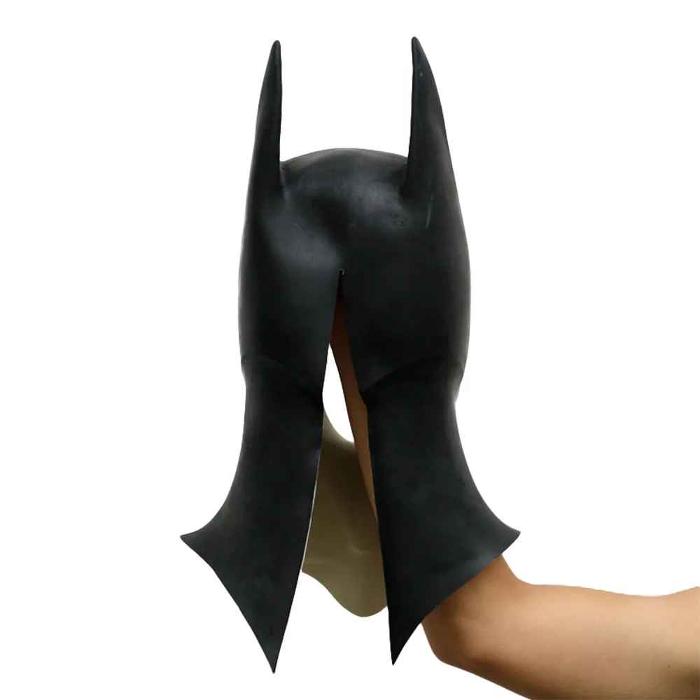 Batman 1989 Full Head Latex Mask – Cosplay Superhero Bruce Wayne Halloween Party Prop