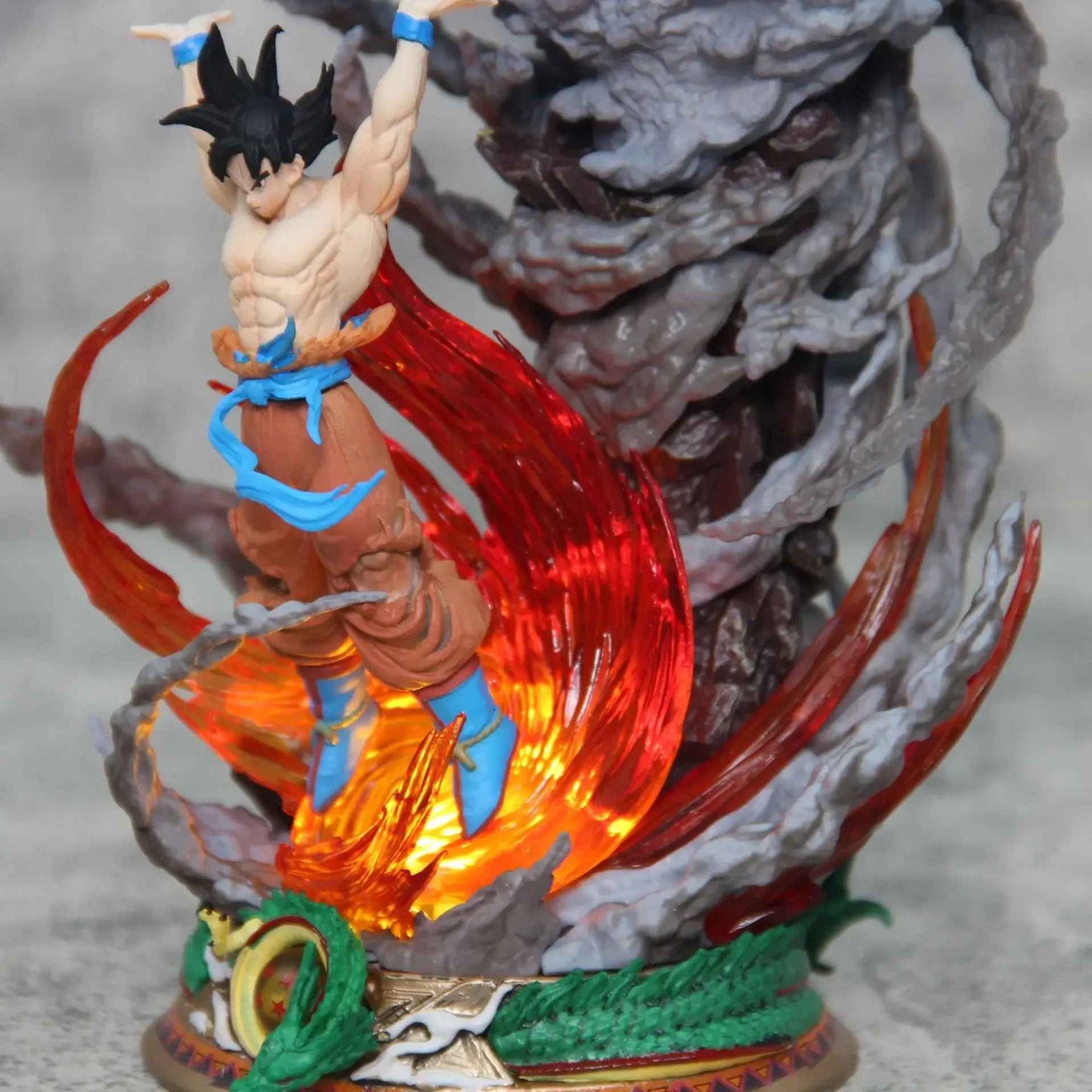Goku Spirit Bomb Figure – Dragon Ball Z Energy Blast Collectible Statue