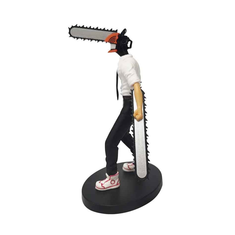 Chainsaw Man Figure – Denji Anime Collectible Action Figure (Chainsaw Head Design)