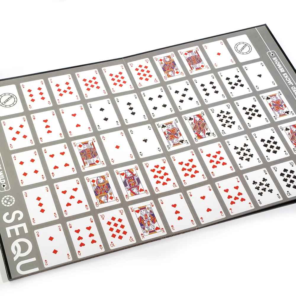 SEQUENCE Board Game – Original Game with Folding Board