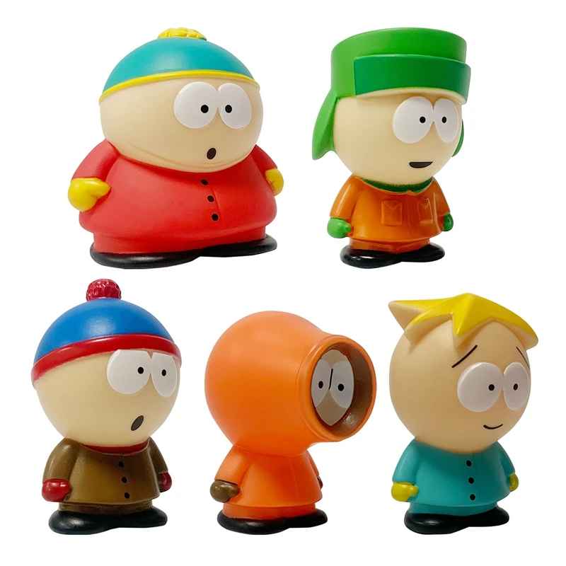South Park Action Figure Set (5 Pieces) – Collectible Cartoon Figures for Fans & Collectors