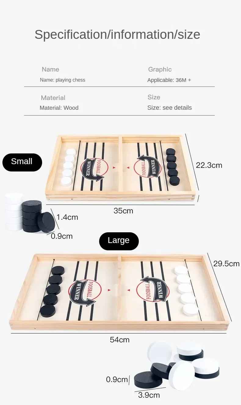 Foosball Winner Games Table – Multi-Game Interactive Toy for Kids & Adults