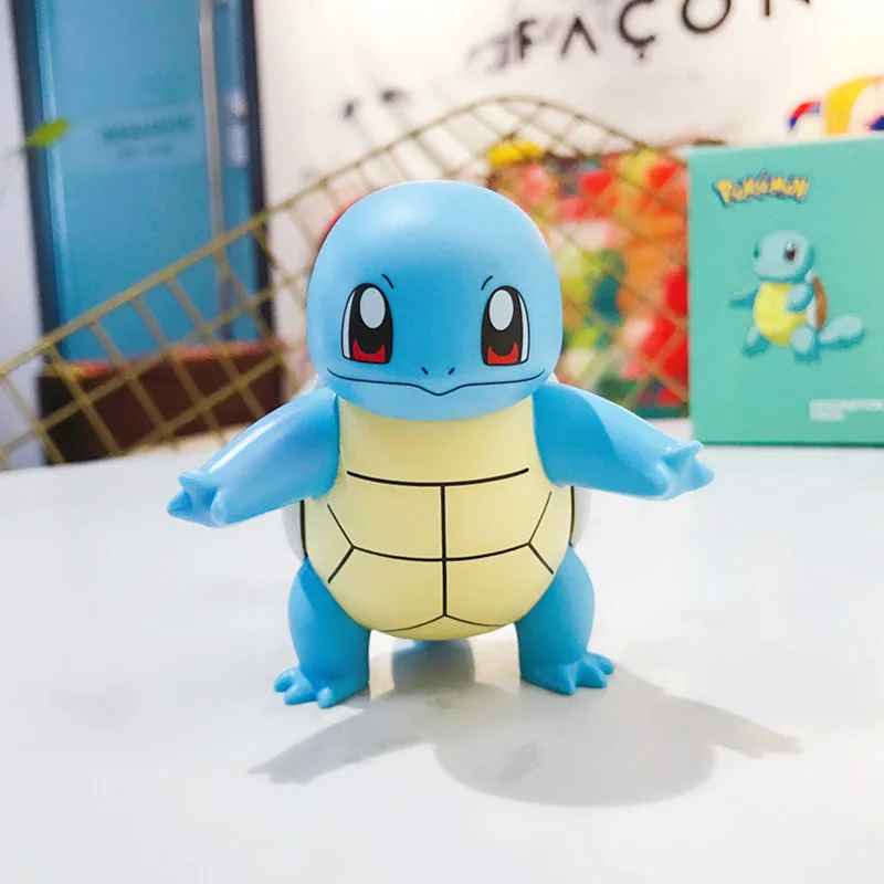 8cm Pokémon Anime Figures with box – Pikachu, Charmander, Squirtle, Bulbasaur & Psyduck Action Model