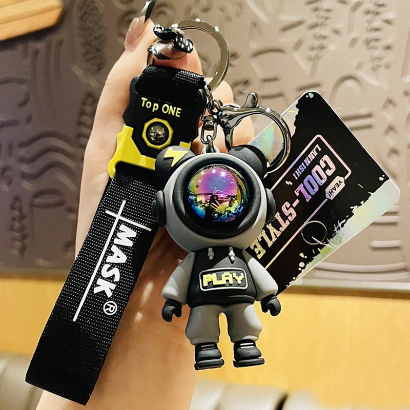 Astronaut Keychain – Space-Themed Alloy Pendant | Cute Bag & Key Accessory