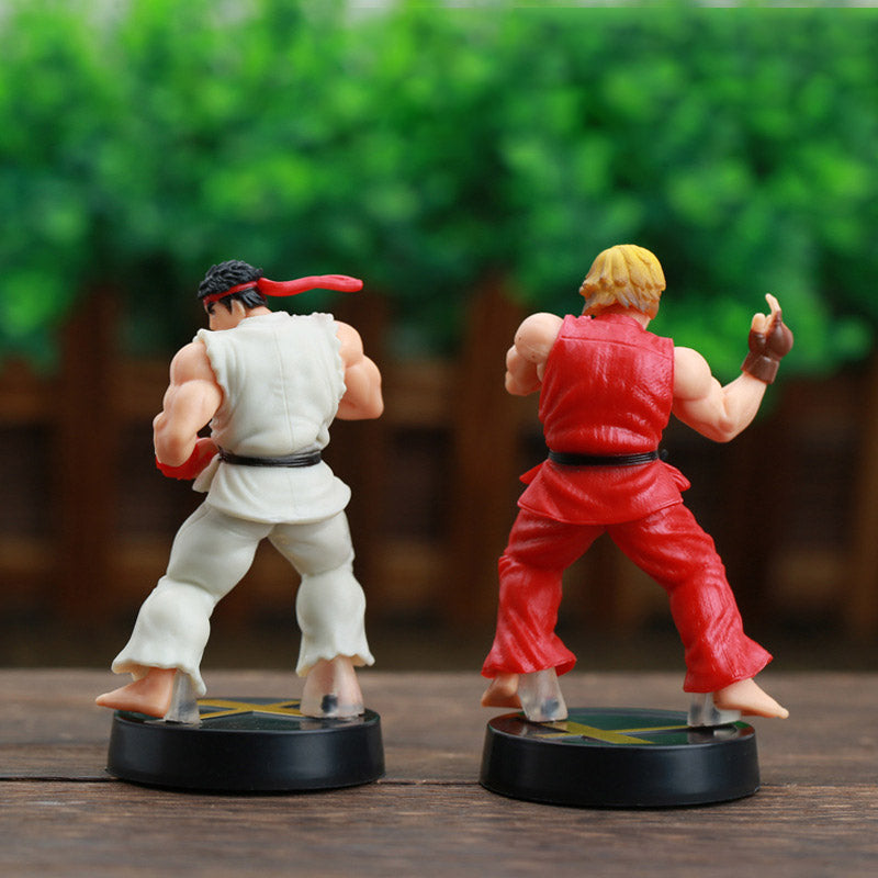 2 pcs Street Fighter Fighting Game Action Figure – Premium Articulated Collectible